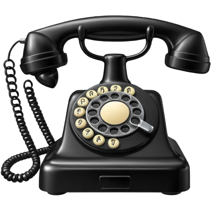 Vintage Telephone emoji