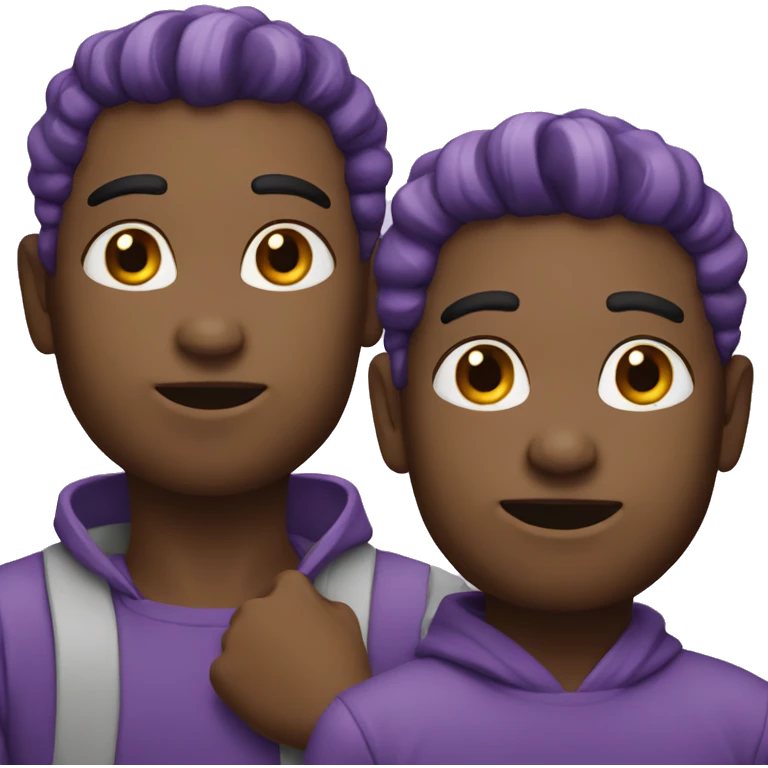 purple emoji