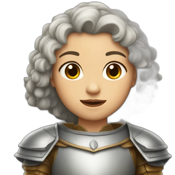 cute joan of ark emoji