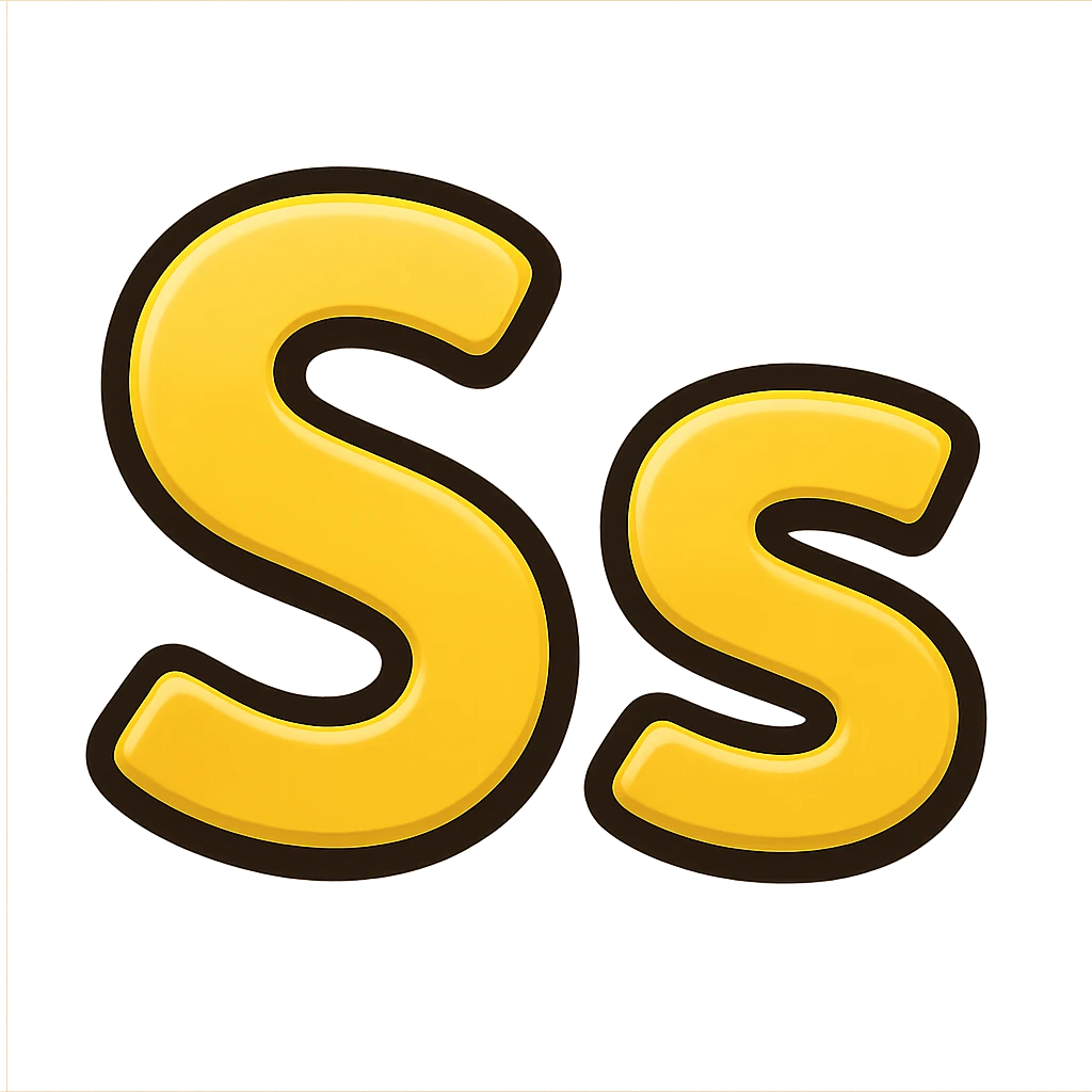 emoji style letter Ss emoji