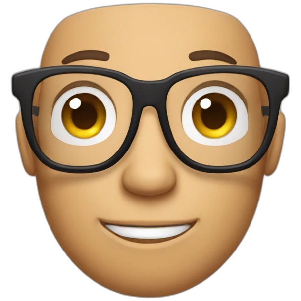 nerd with glasses emoji