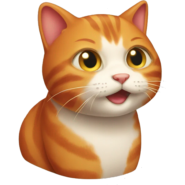 emoji of red cat emoji
