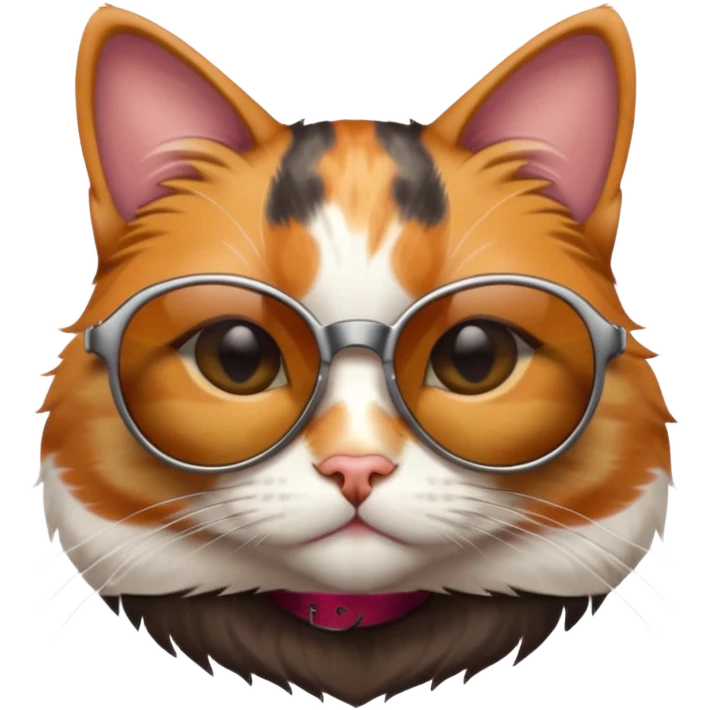 Cat wearing sunglasses emoji