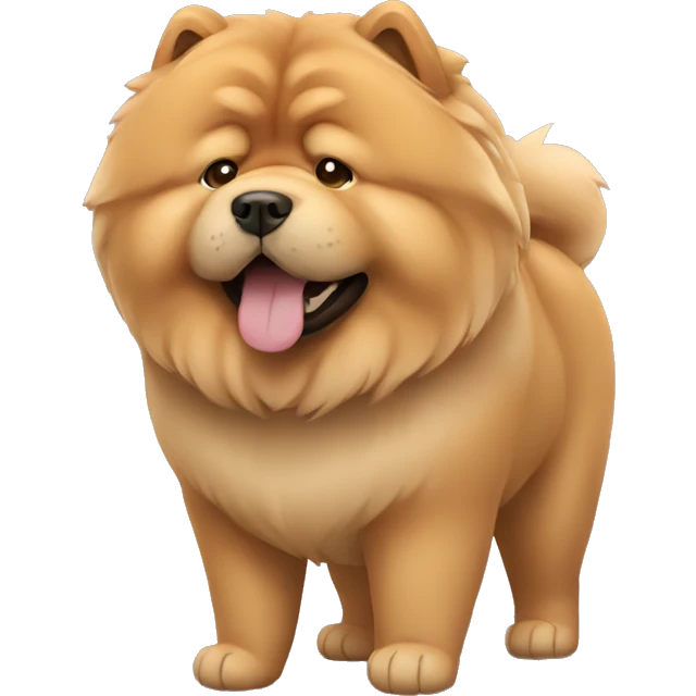 Chow chow emoji