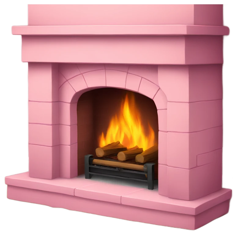 Winter Pink FirePlace emoji