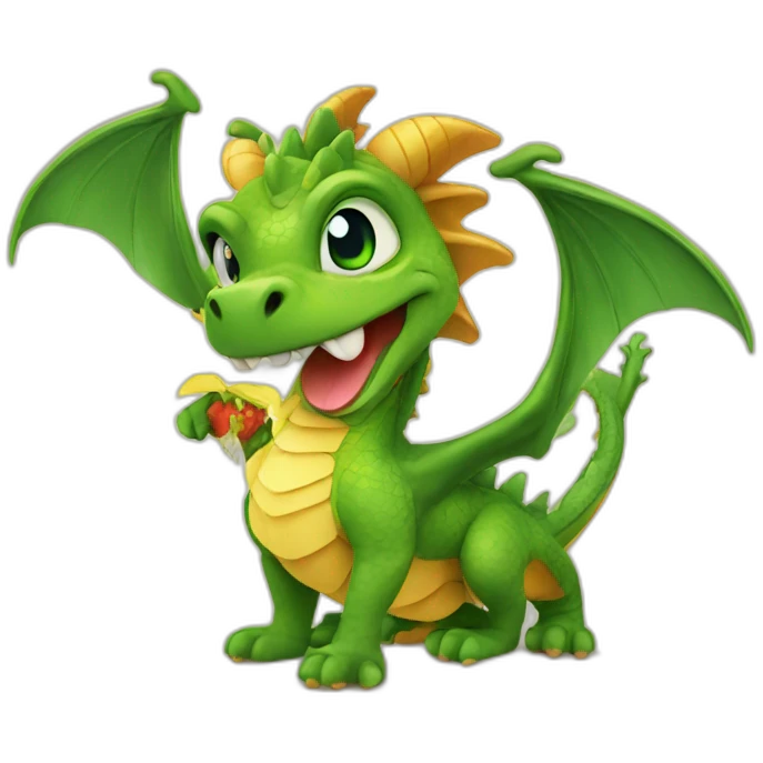 dragon cute Sicily emoji