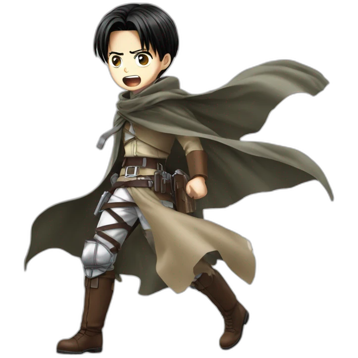 Levi attack on titan emoji