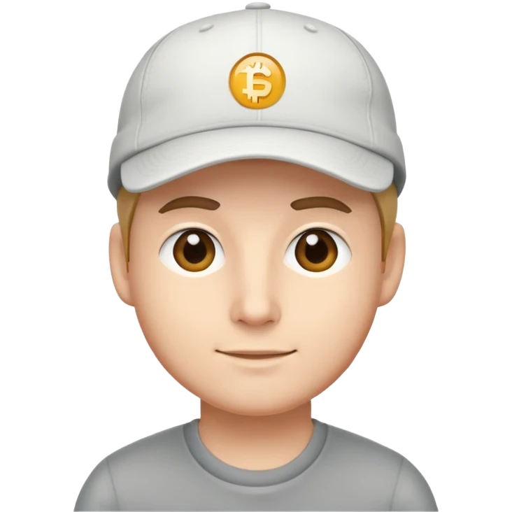 a finance bro with a cap emoji