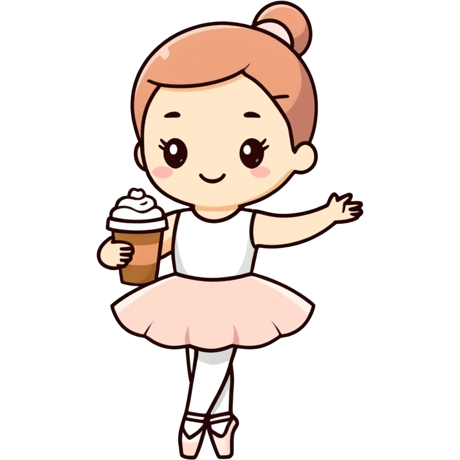 Ballerina cappuccino  emoji