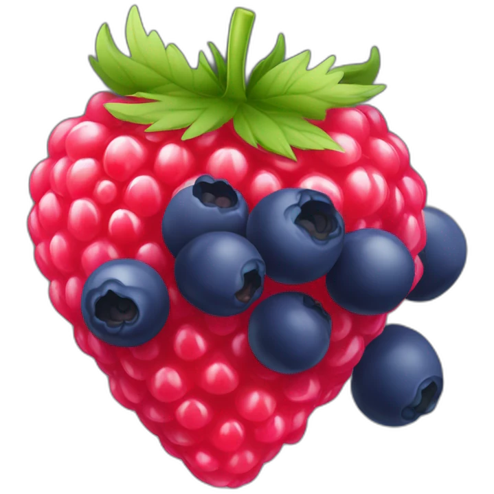 Framboise-fraise-myrtille emoji