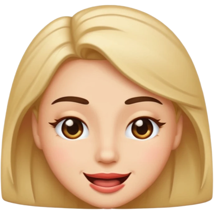 Wink flirty emoji