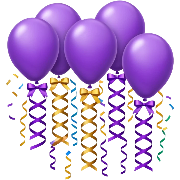 party decoretion purple   emoji