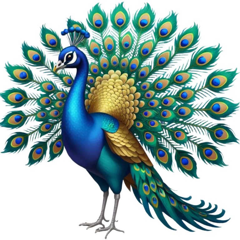 dancing peacock emoji