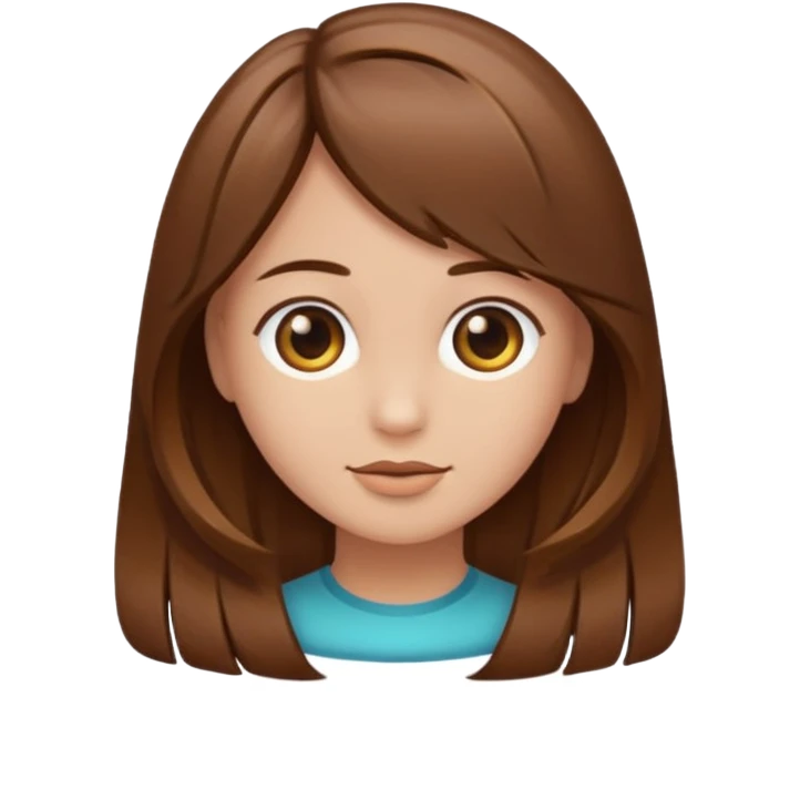 I meant a single hair illustration emoji