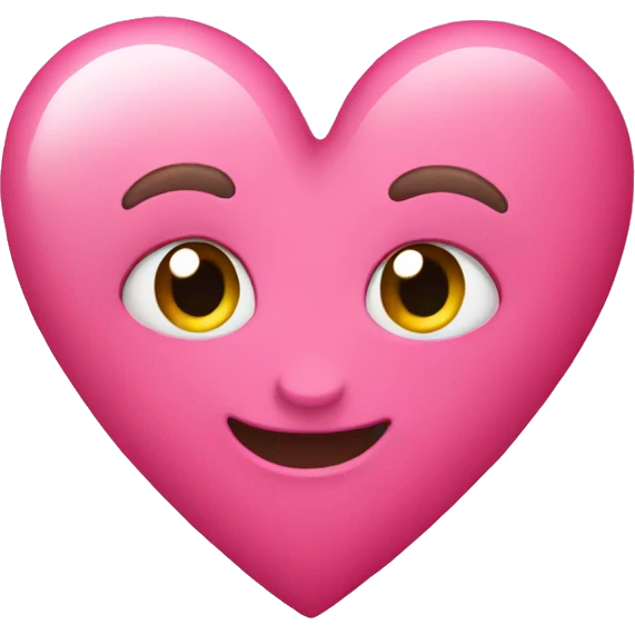 Pink heart  emoji