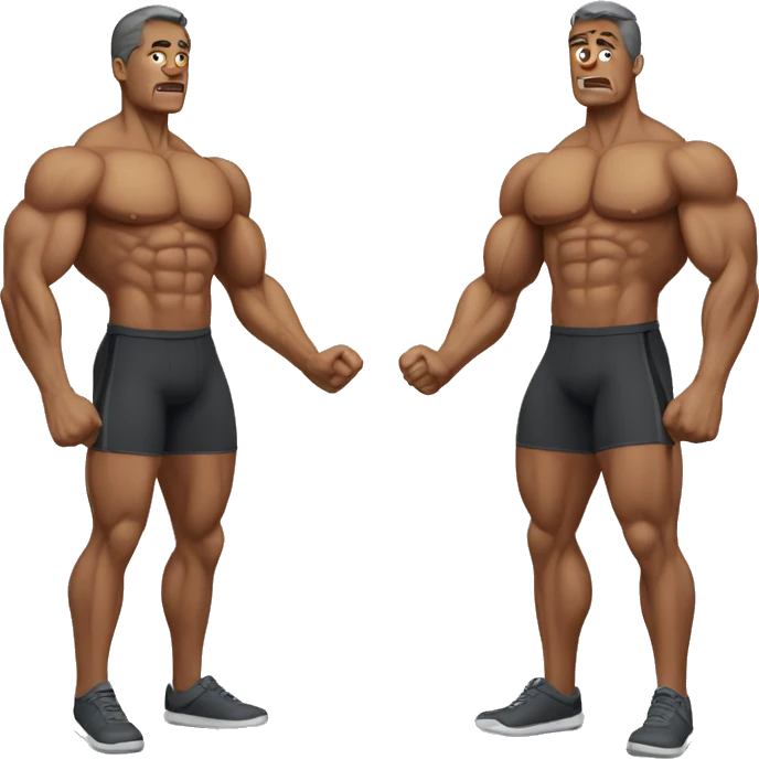 Both sides muscle flex emoji  emoji