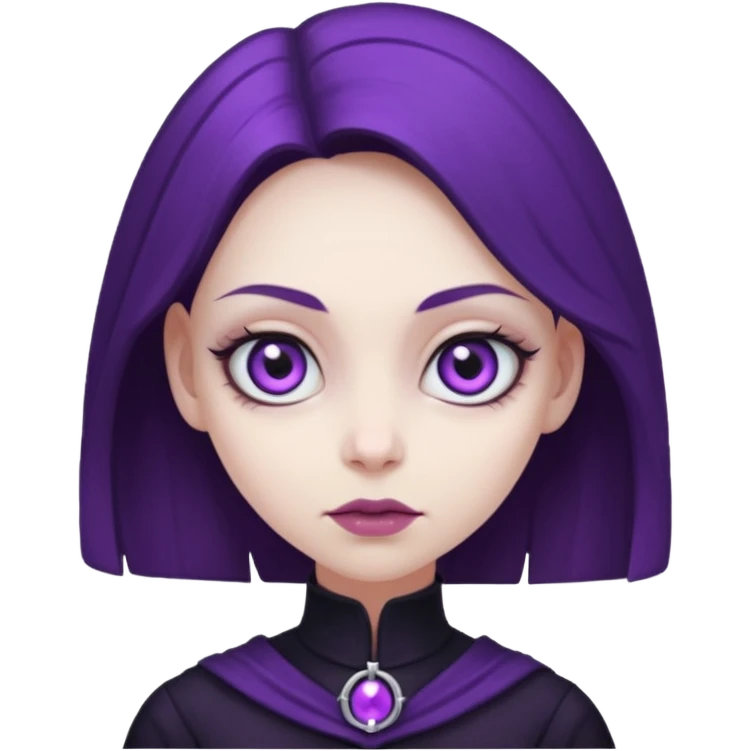 purple mutant woman emoji