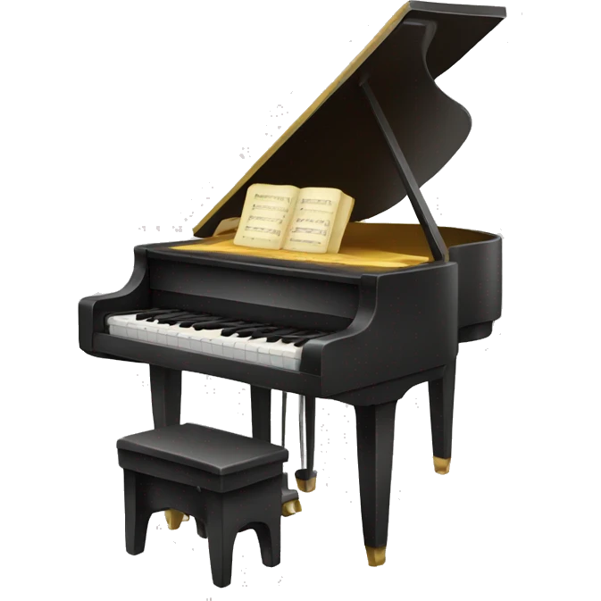 mini piano for cat emoji