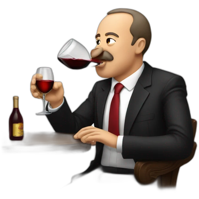 Erdoğan Drinking Wine emoji