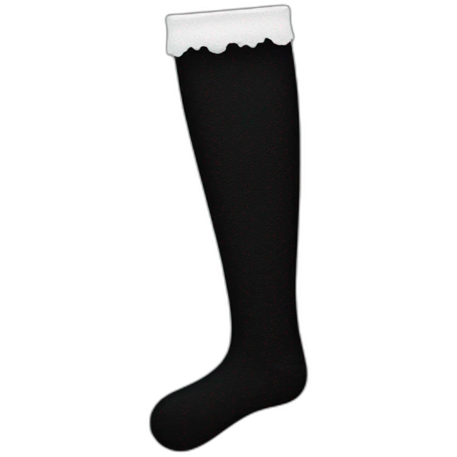 black stockings emoji