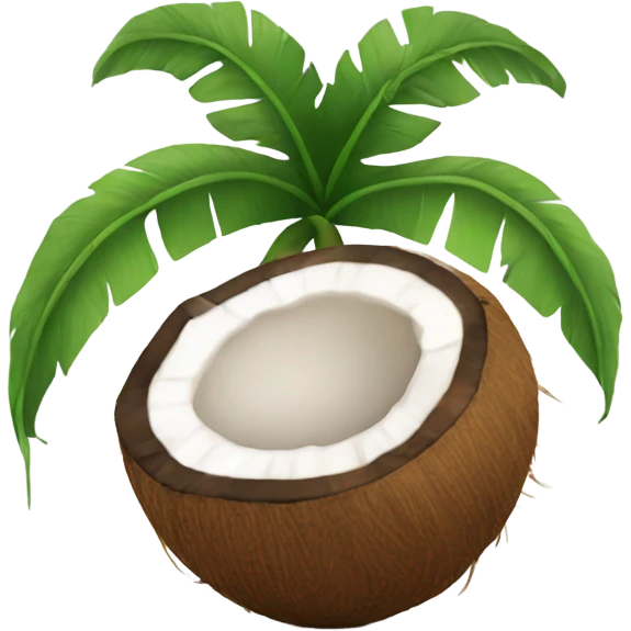 Coconut  emoji