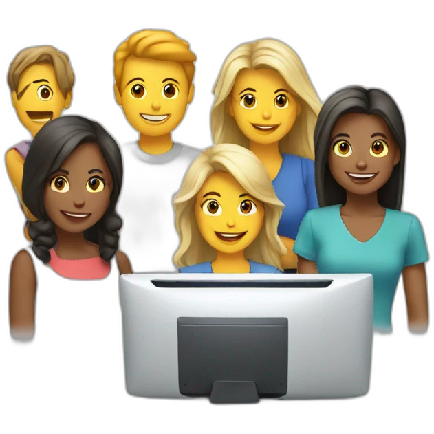 computer group emoji