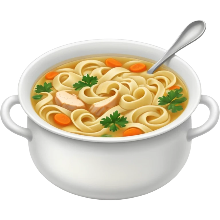 chicken noodles emoji