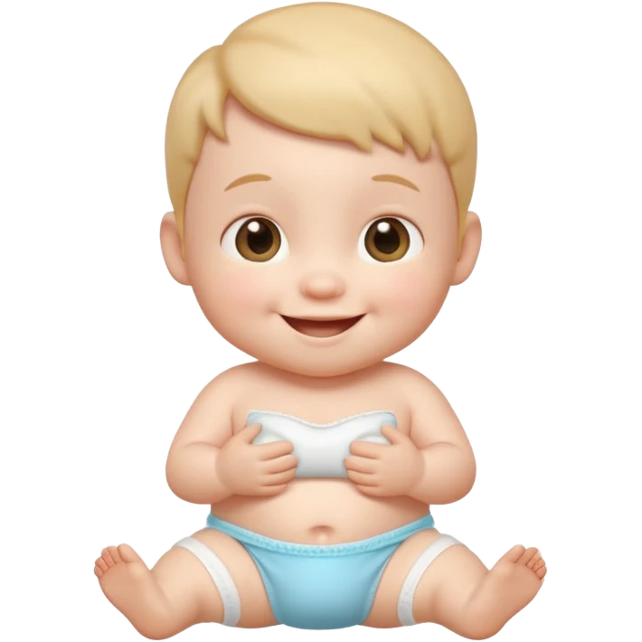 3d baby Cartoon  emoji