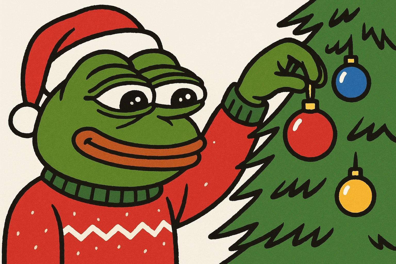 people decorating a Christmas tree emoji