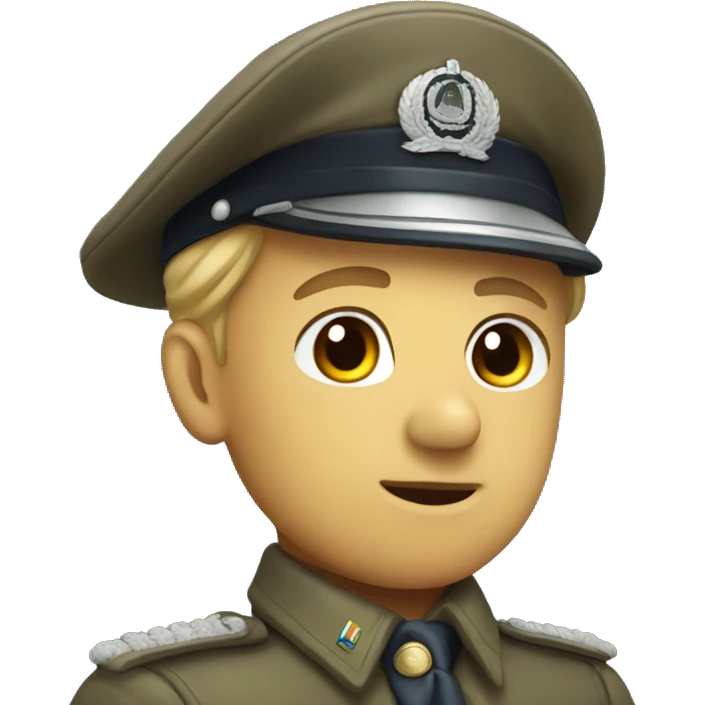 a world war  officer emoji