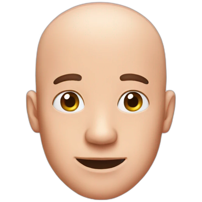 bald pink guy emoji