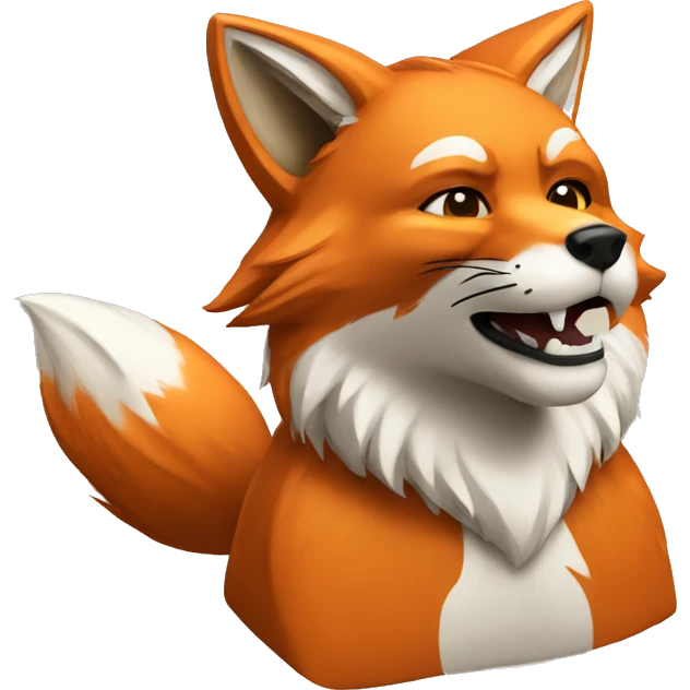 fox rock on emoji