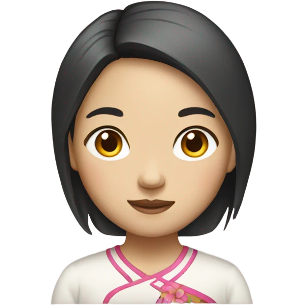 chinese girl  emoji