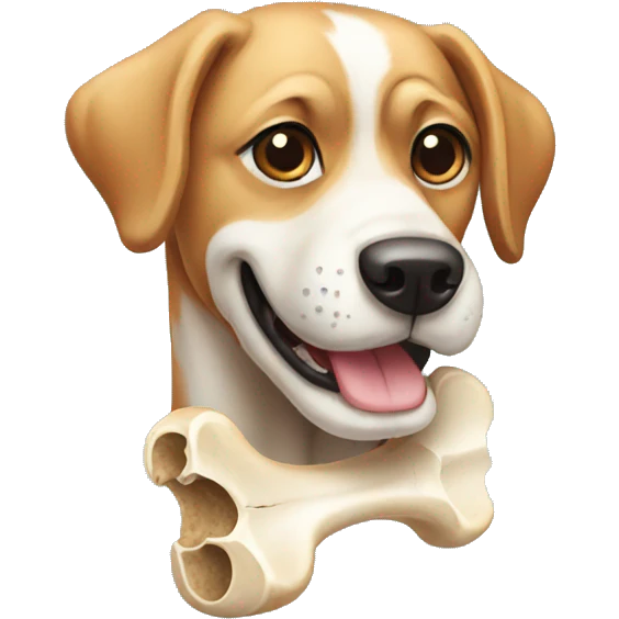 bone for dog emoji