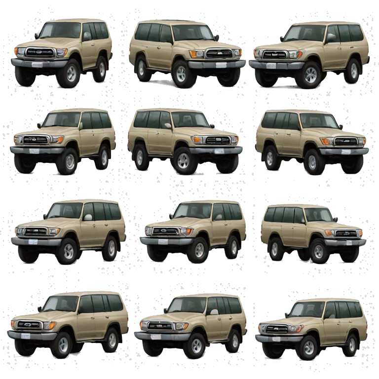 Toyota land cruiser  emoji