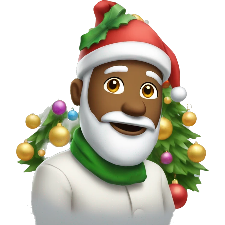Christmas mood emoji