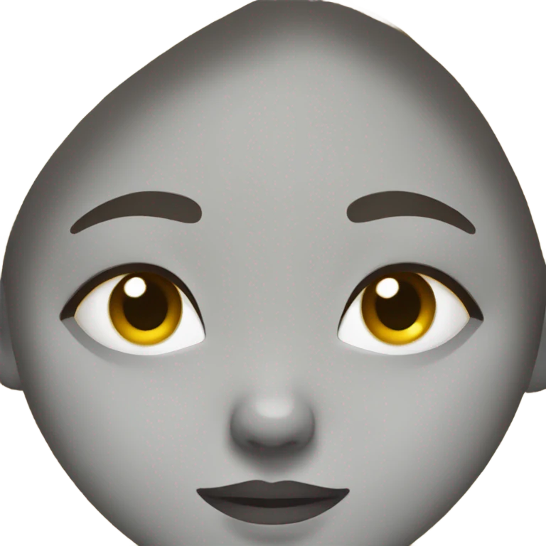 Sleepy girl emoji