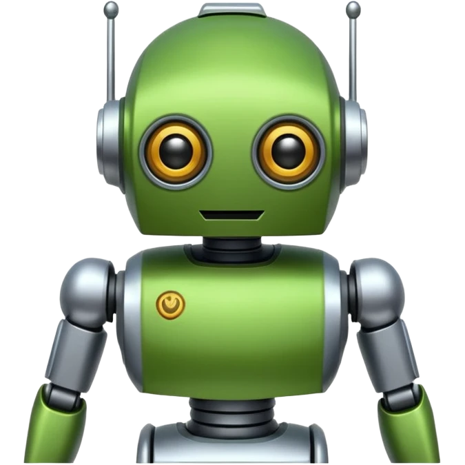bana şu android yeşil robot maskotu ver emoji