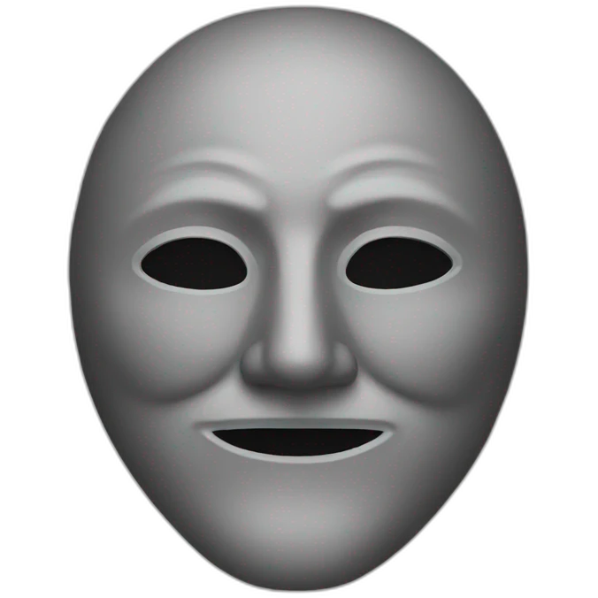 Anonymous mask emoji