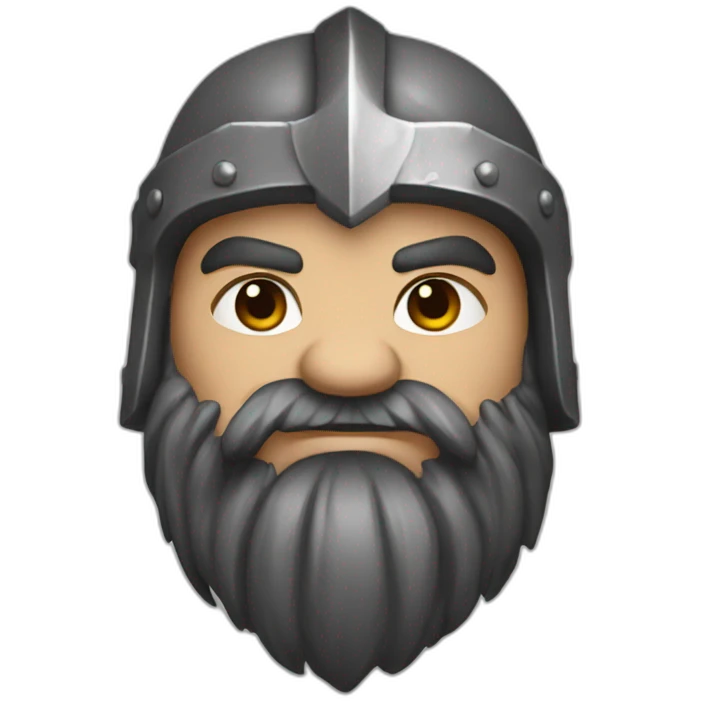 warrior dwarf emoji