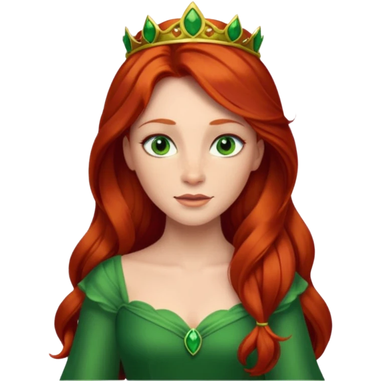 Princess Fiona as a human  emoji