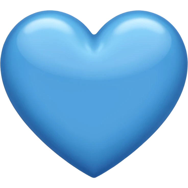 blue heart emoji