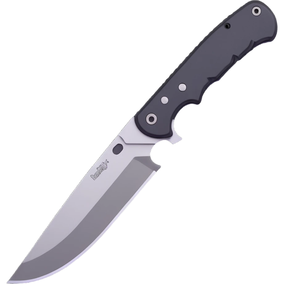 tactical knife with serrated edge emoji