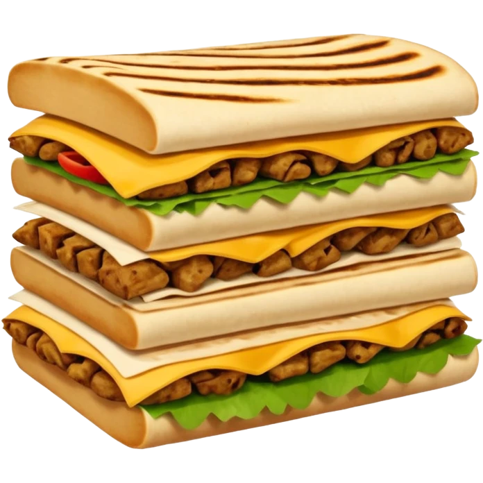 simple shawarma emoji