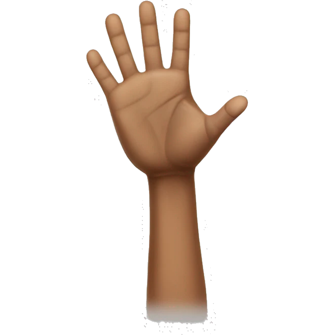 3 fingers for 3 points to basketball  emoji