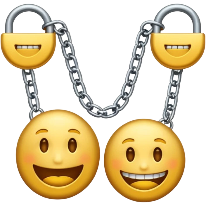 Emojis malandros con dientes de oro y cadenas de oro en el cuello  emoji