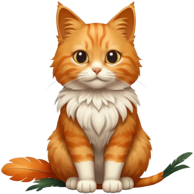 a cat in a bird shape whole cat bird emoji