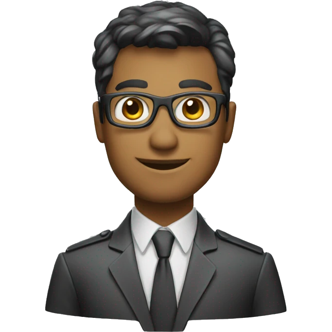 friendly ai agent emoji