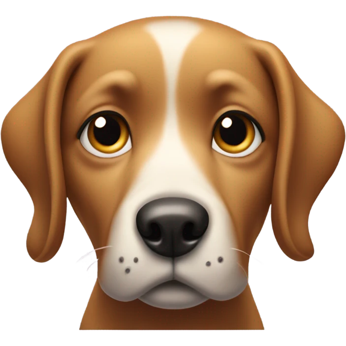 Confused dog emoji