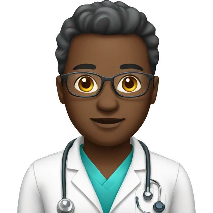 african healthcare technician emoji